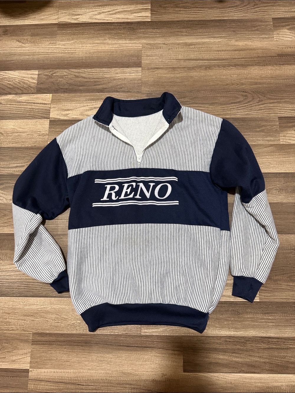 Vintage Reno Quarter Zip Sweatshirt - Picture 2 of 4